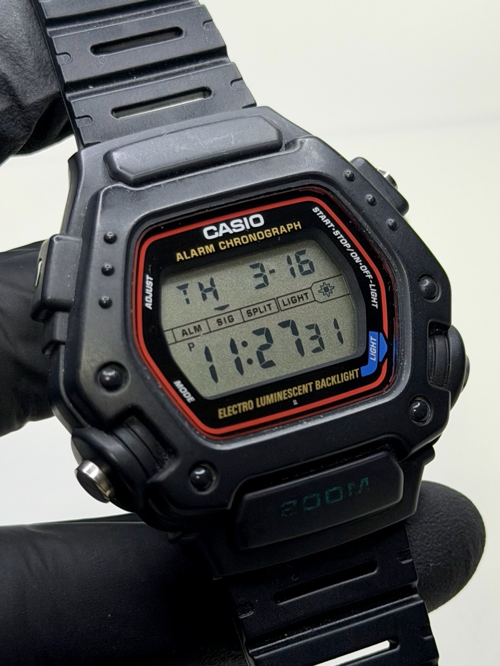 Casio DW-290T Hexagonal Mission Impossible 1996 Digital Resin 47mm Vintage Watch